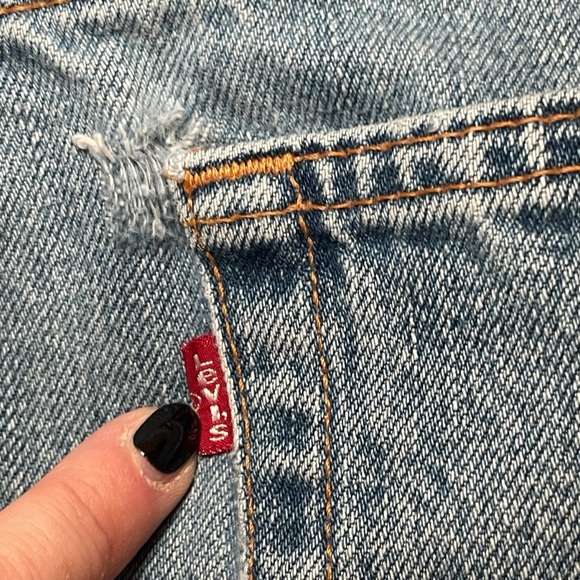 Vtg 90s LEVI LEVI’S 505 Men’s 42x30  Denim Jeans Medium Wash Classic Casual READ - Picture 6 of 13